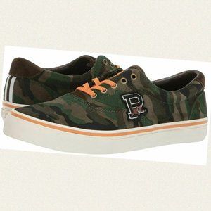 Polo Ralph Lauren Thorton III Mens Suede Camo Low Top Sneakers